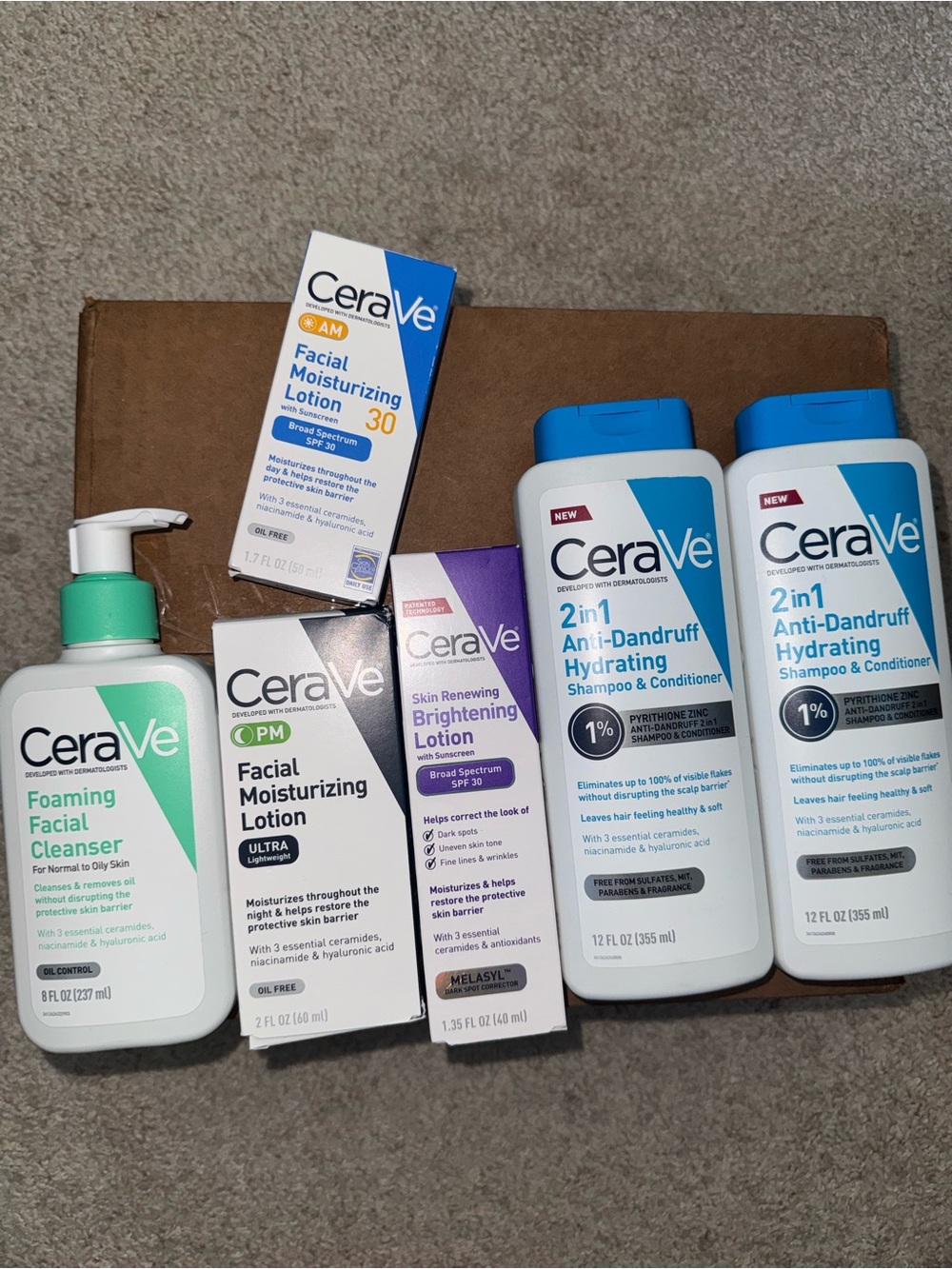 CeraVe Skincare & Haircare Mega Bundle 💧✨